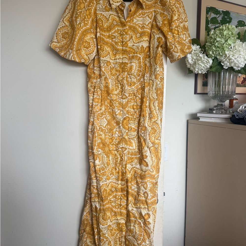Sezane Etia Zini Print Dress